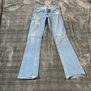 Boot leg Hollister jeans